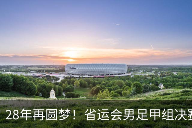 28年再圆梦！省运会男足甲组决赛，济南队2:1战胜青岛队夺冠